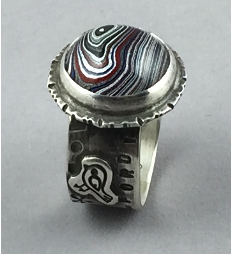 Fast and Fabulous Fordite Ring